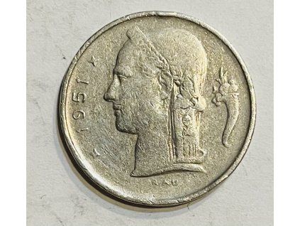1 frank 1951 holandský