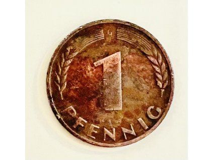 1 pfennig 1950 G