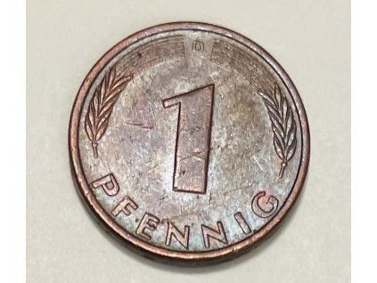1 pfennig 1979 D