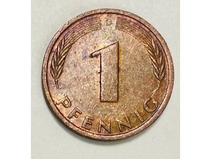 1 pfennig 1983 D