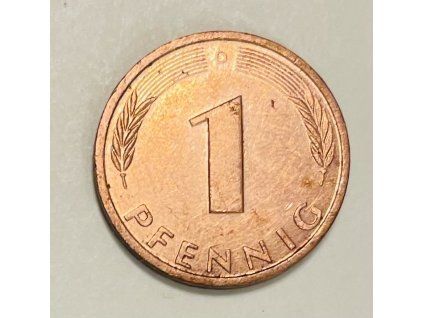 1 pfennig 1990 D
