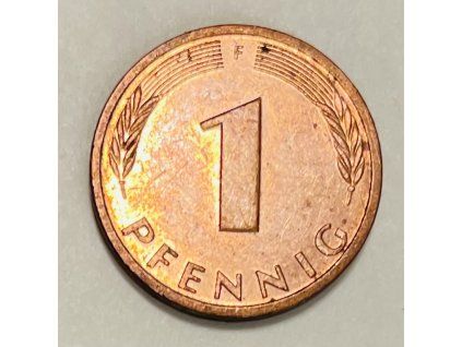 1 pfennig 1991 F