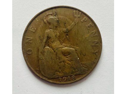 1 penny 1918