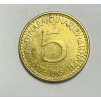 5 dinárů 1985