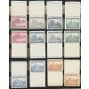 Poštovní známky Protektorát Čechy a Morava - krajiny, hrady a města 12 zn. s KD a KH čisté **