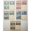 Poštovní známky Protektorát Čechy a Morava 1939-1945 zn. č. 45 - 49 varianta VK - 4 čisté **