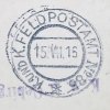 pohlednice Kranj, 1914, prošlá polní poštou K.u.k. Feldpostamt 85