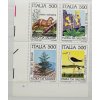 MiNr. 1926 - 1929 ochrana přírody Itálie 1985 LD roh. 4blok s rozměřovacím + ** čisté