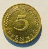 5 pfennig 1970 F