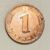 1 pfennig 1985 D