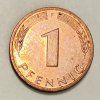1 pfennig 1991 F