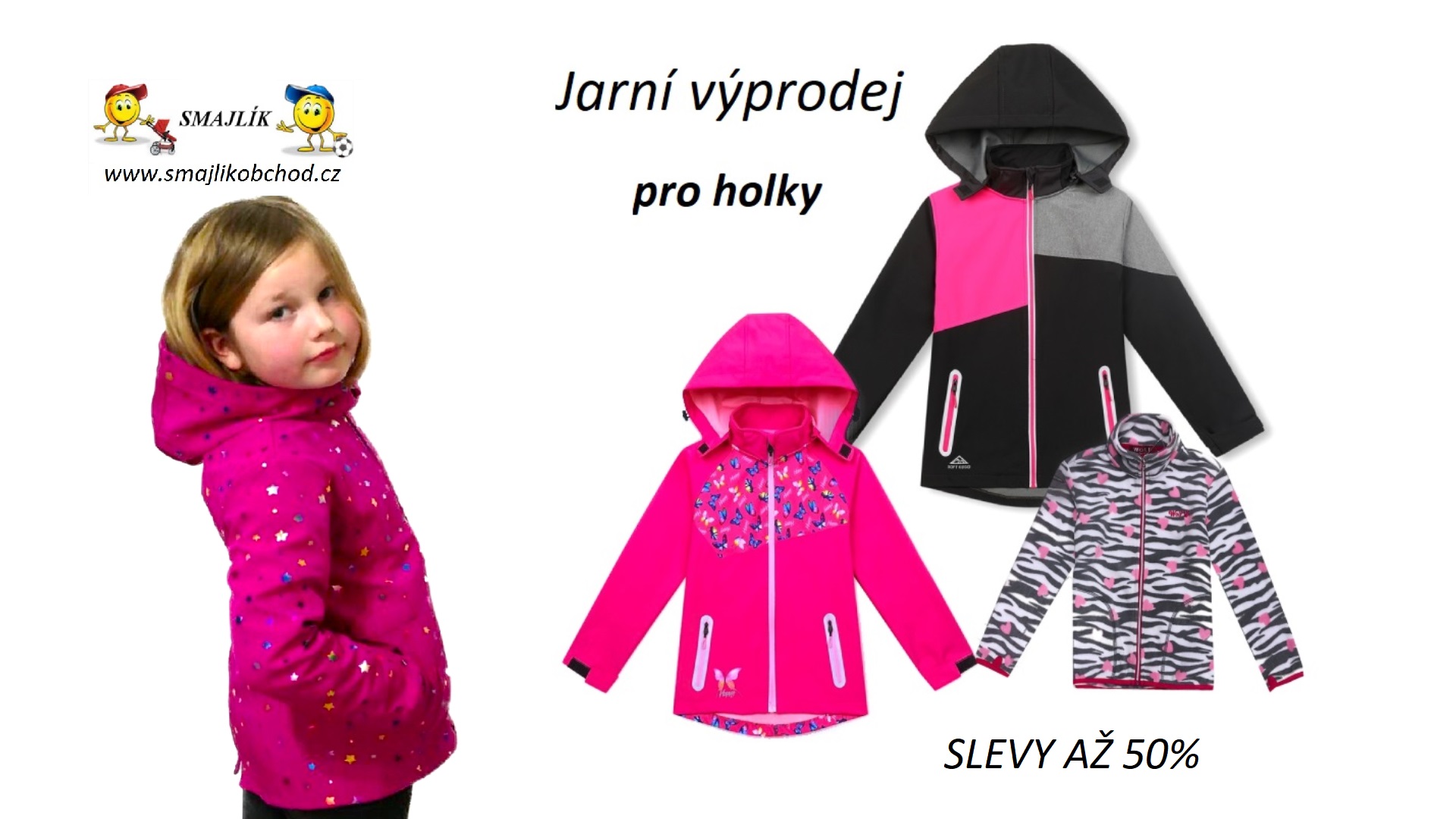 JARNÍ VÝPRODEJ DÍVČÍHO OBLEČENÍ