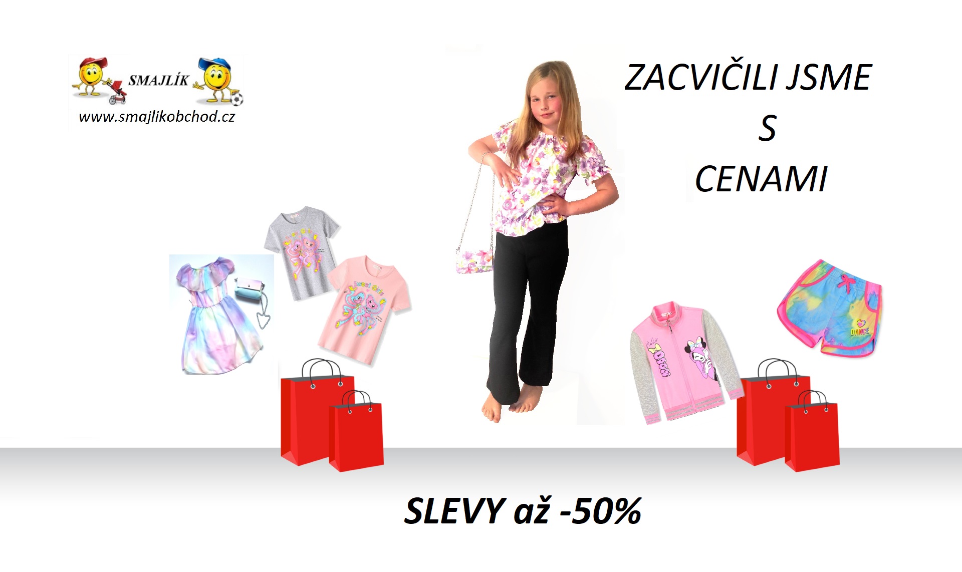 ZACVIČILI JSME S CENAMI DÍVČÍHO OBLEČENÍ