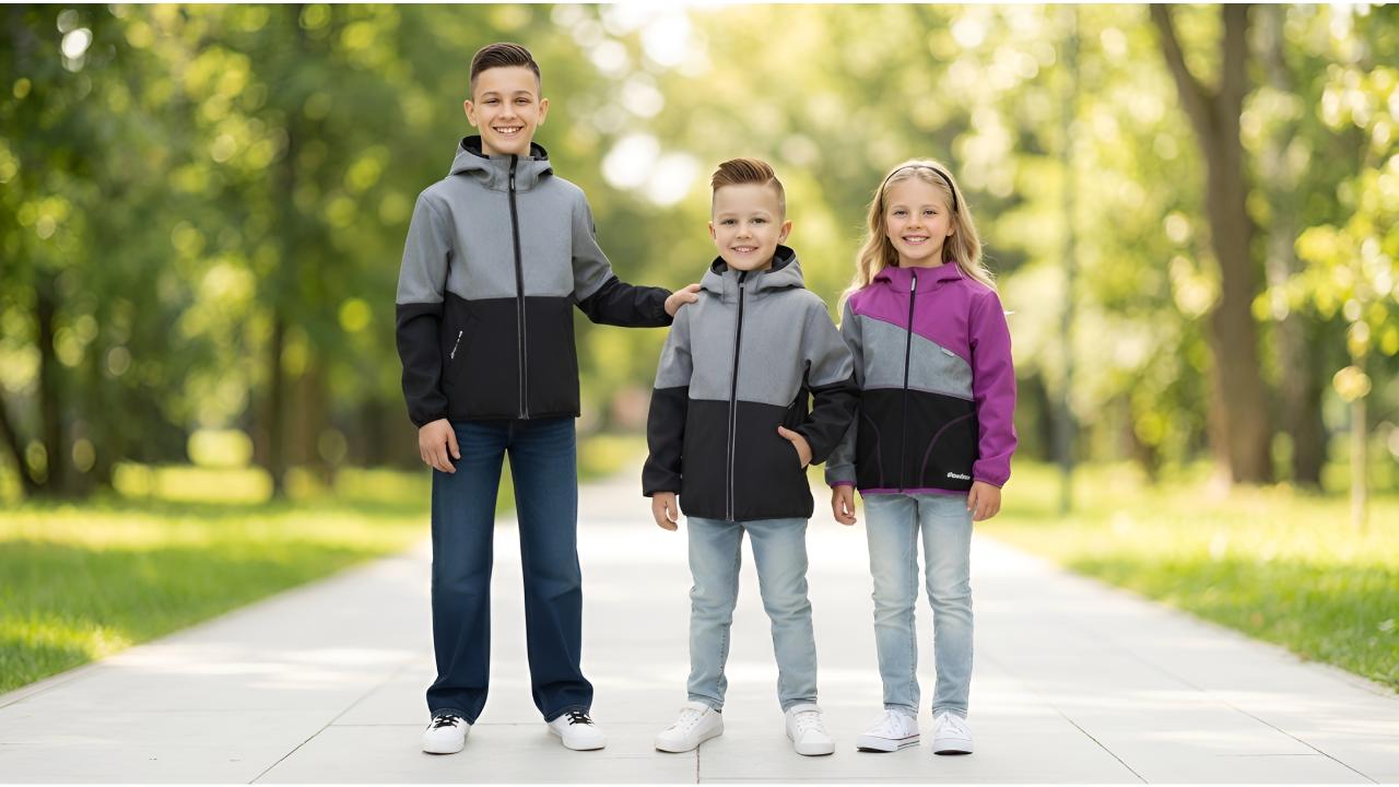 Jarní dětské oblečení - bundy, mikiny, tepláky