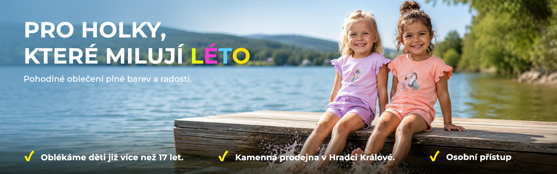 Kolekce dívčí - Léto 2026