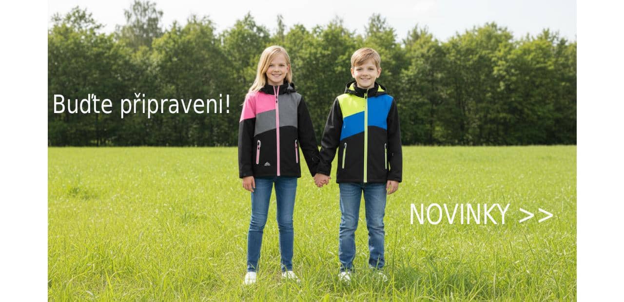Jarní dětské oblečení - bundy, mikiny, tepláky