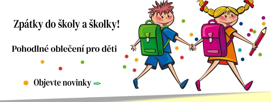 Dětské oblečení pro malé školáky i školkáčky – od lavice až na hřiště.