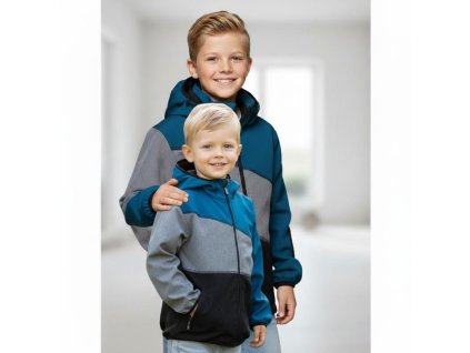 Dětská softshellová bunda s fleecem pro pohodlí při každém pohybu