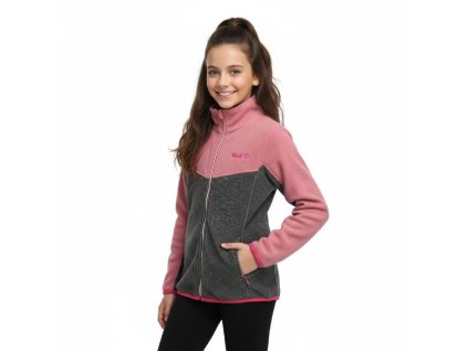 Dívčí mikina na zip - hřejivá mikina na zimu