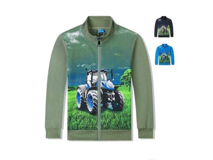 Chlapecké mikiny s traktorem FM7063