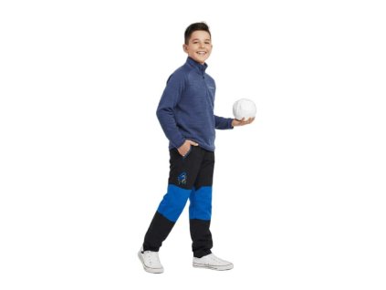 Zateplené šusťákové kalhoty pro kluky – hřejivé s fleecem, voděodolné a pohodlné. Ideální na zimu, hřiště i do družiny