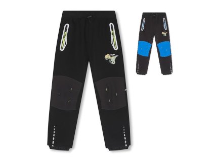 Chlapecké zateplené softshellové kalhoty s fleecem značky Kugo