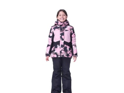 Zimní lyžařská bunda růžová– spolehlivý parťák na hory