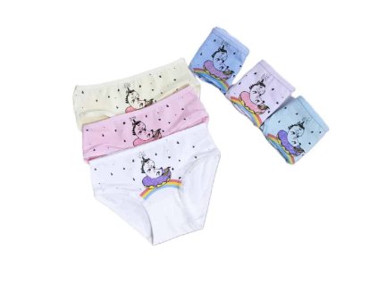 Dívčí kalhotky s jednorožcem pro každodenní radost