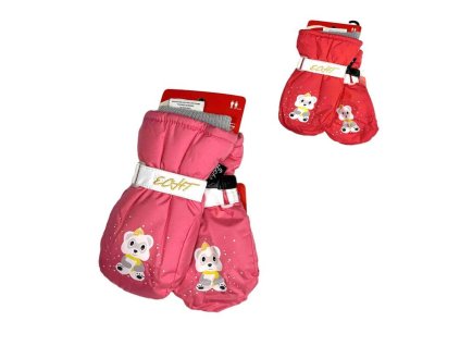 Teplé a odolné dětské rukavice palčáky do zimního počasí