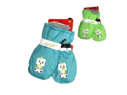 Palčáky pro děti - odolné šusťákové rukavice do školky i na hory