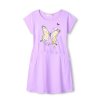 Dívčí šaty s motýlem velikosti 134-164 barva fialková