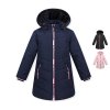 Dívčí zimní kabát KB2346 velikosti 134-164