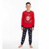 Chlapecké vánoční pyžamo červené