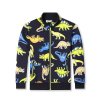 Chlapecká mikina s dinosaury pro kluky 3–6 let tmavě modrá