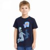 Chlapecké tričko s krátkým rukávem tmavě modrá