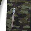 maskáčová mikina s kapsami na zip