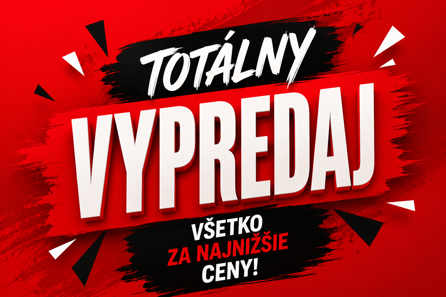 Totálny výpredaj príslušenstva