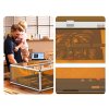 AlgoLaser 20W Smart Safety Pack CNC Laser Engraving Cutting Machine 2
