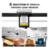 Mecpow R1 1064nm 1,2W IR laserový modul na gravírovanie kovu a plastu 4