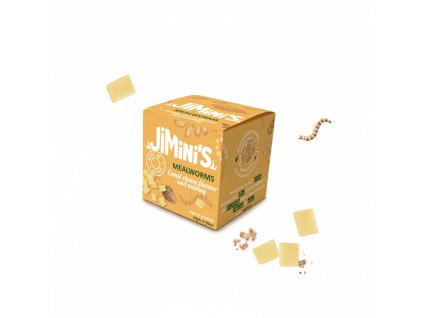 Jimini's Suszone robaki 15 g (Smak Sezam i kminek)