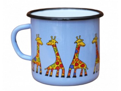 Enamel mug giraffe removebg preview