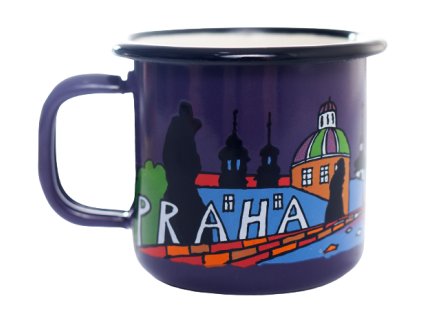 Smaltovany hrnek Praha tmave modry4 removebg preview