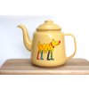 teapot with dog