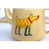 dog on teapot