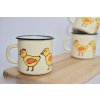 enamel mug with chick 