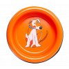 Smaltovana miska pes oranzova 1 removebg preview