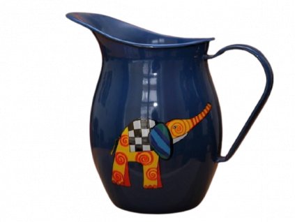 1188 pitcher with elephant with trunk up