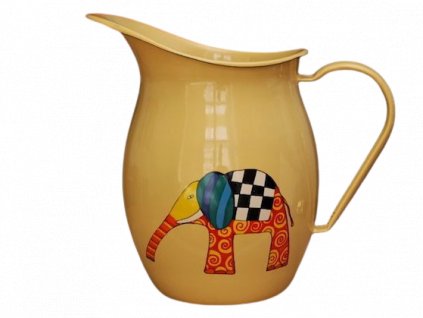 1215 pitcher with an elephant
