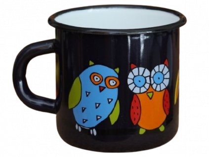 1332 mug with an owl