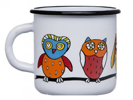 1359 8 mug with an owl